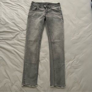 BLACK men’s skinny flex jeans